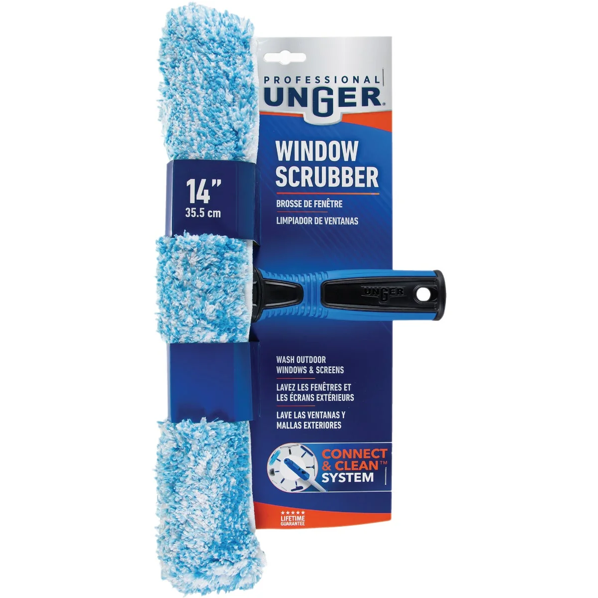 High-Quality Unger Professional 14 In. Window Scrubber Premium Material