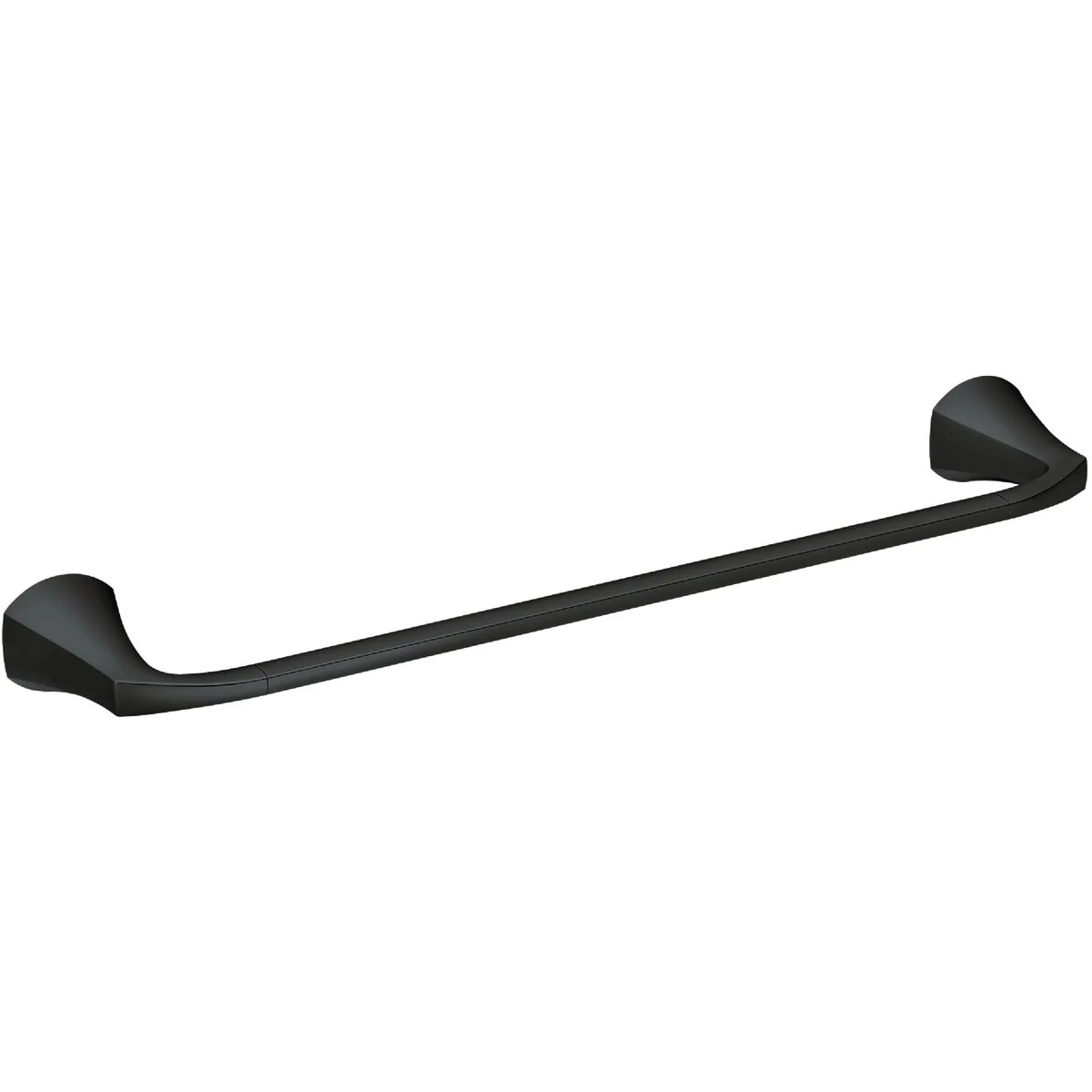 Fine Moen Lindor 18 In. Towel Bar Matte Black Enhanced