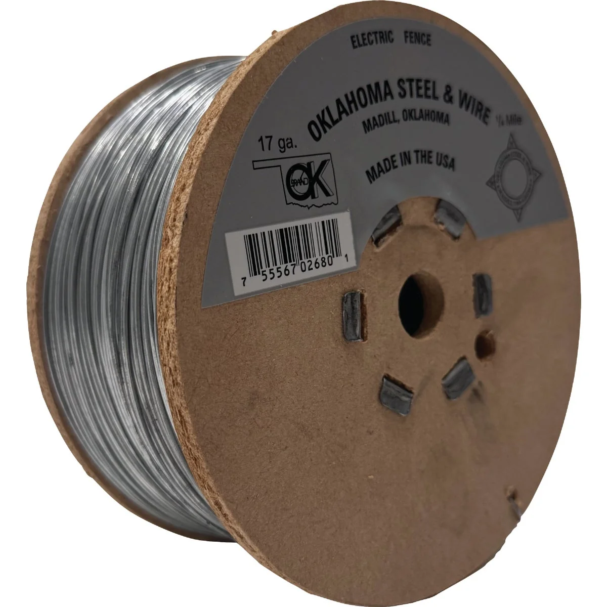 Smart Oklahoma Steel 1320 Ft. 17 Ga. Electric Fence Wire Professional
