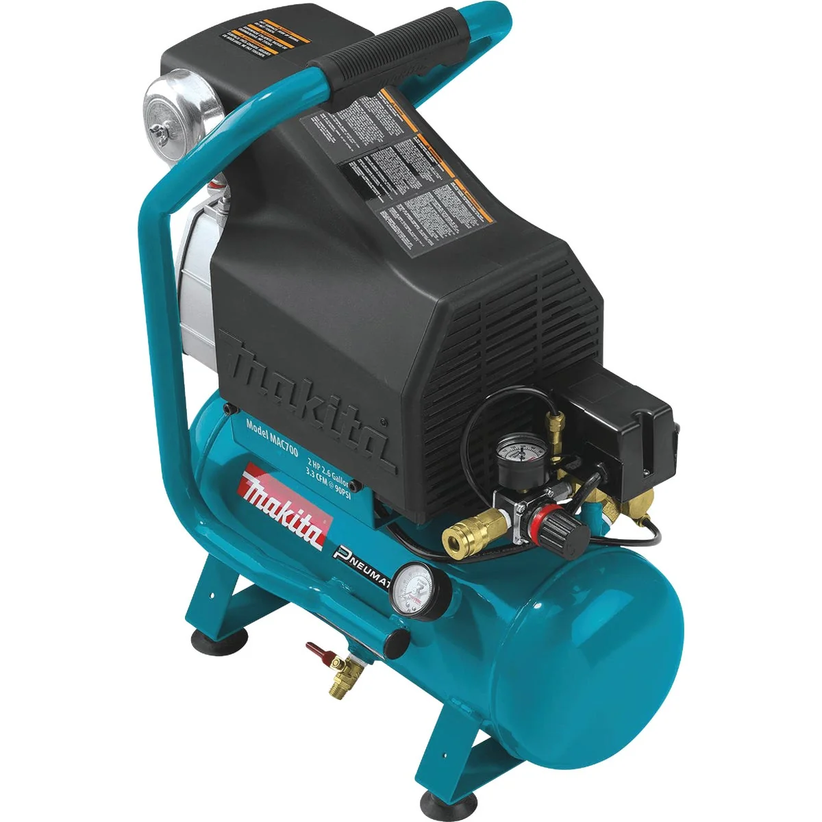 Top-Quality Makita Big Bore 2.6 Gal. Portable 130 psi Air Compressor Outstanding