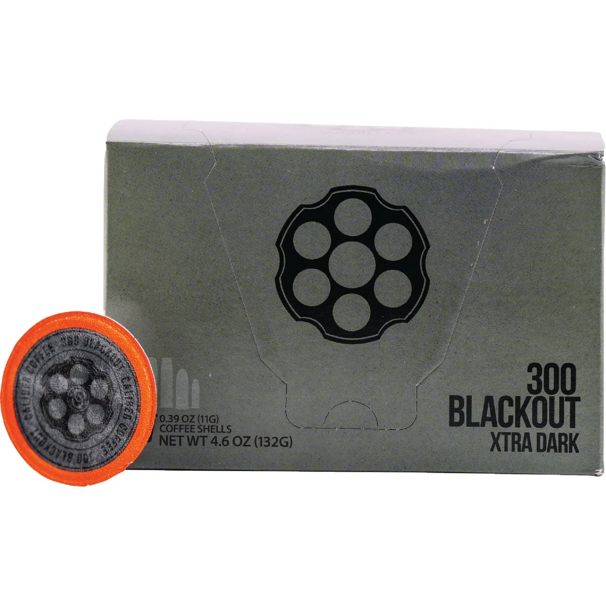 Versatile Caliber Coffee 300 Black Out Extra Dark Roast K-Pod 12-Pack Professional