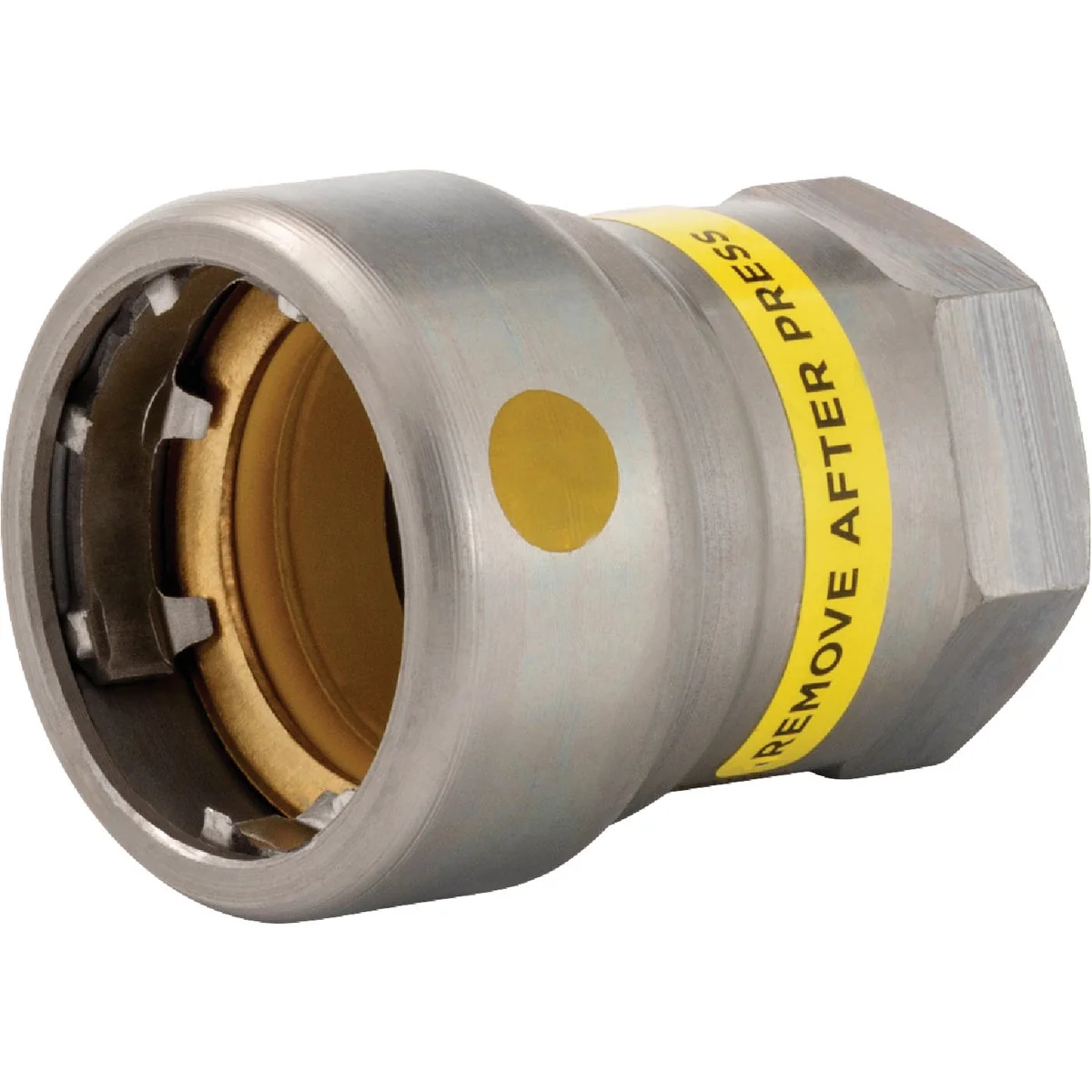 Artisan Streamline 1 2 In. P x F Carbon Steel Adapter Natural