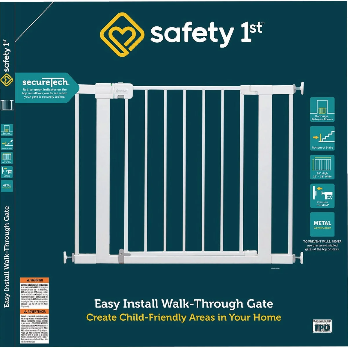 Innovative Safety 1st Easy Install Walk Through Gate Superior