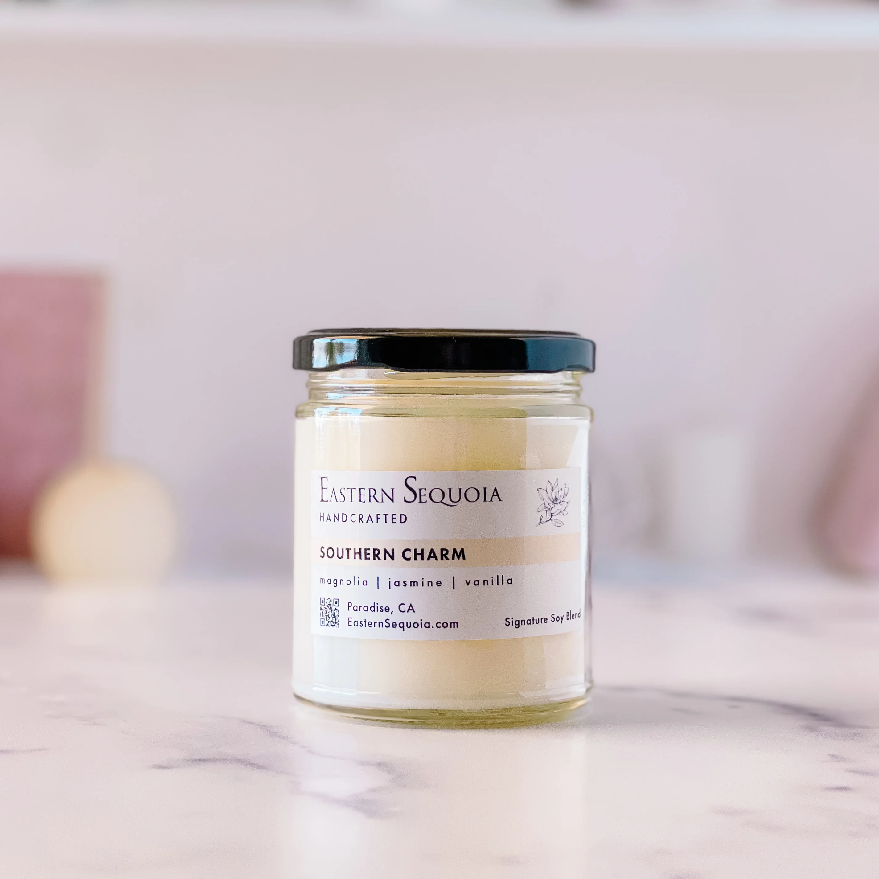 Luxury Southern Charm Candle 7oz Natural