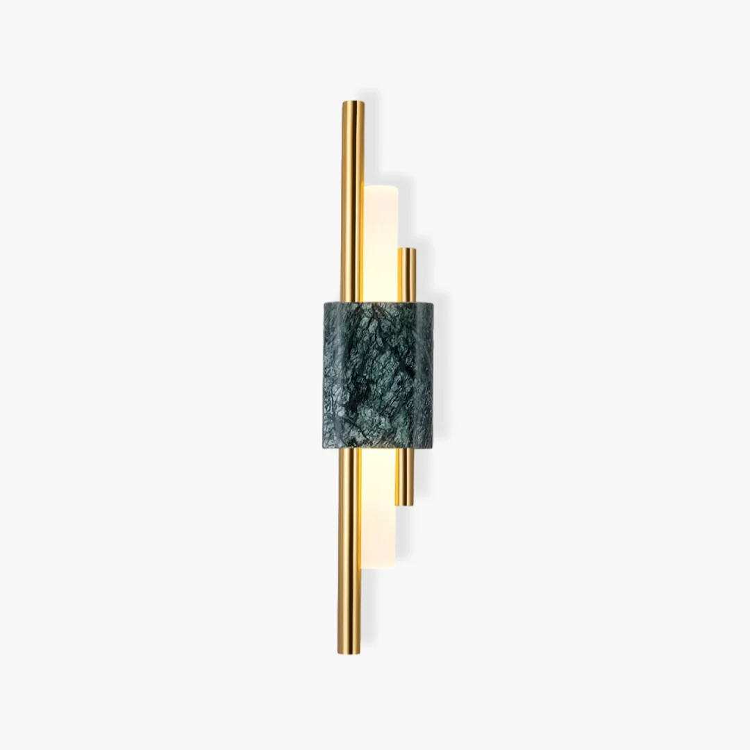 Durable Square Marble Wall Lamp Practical