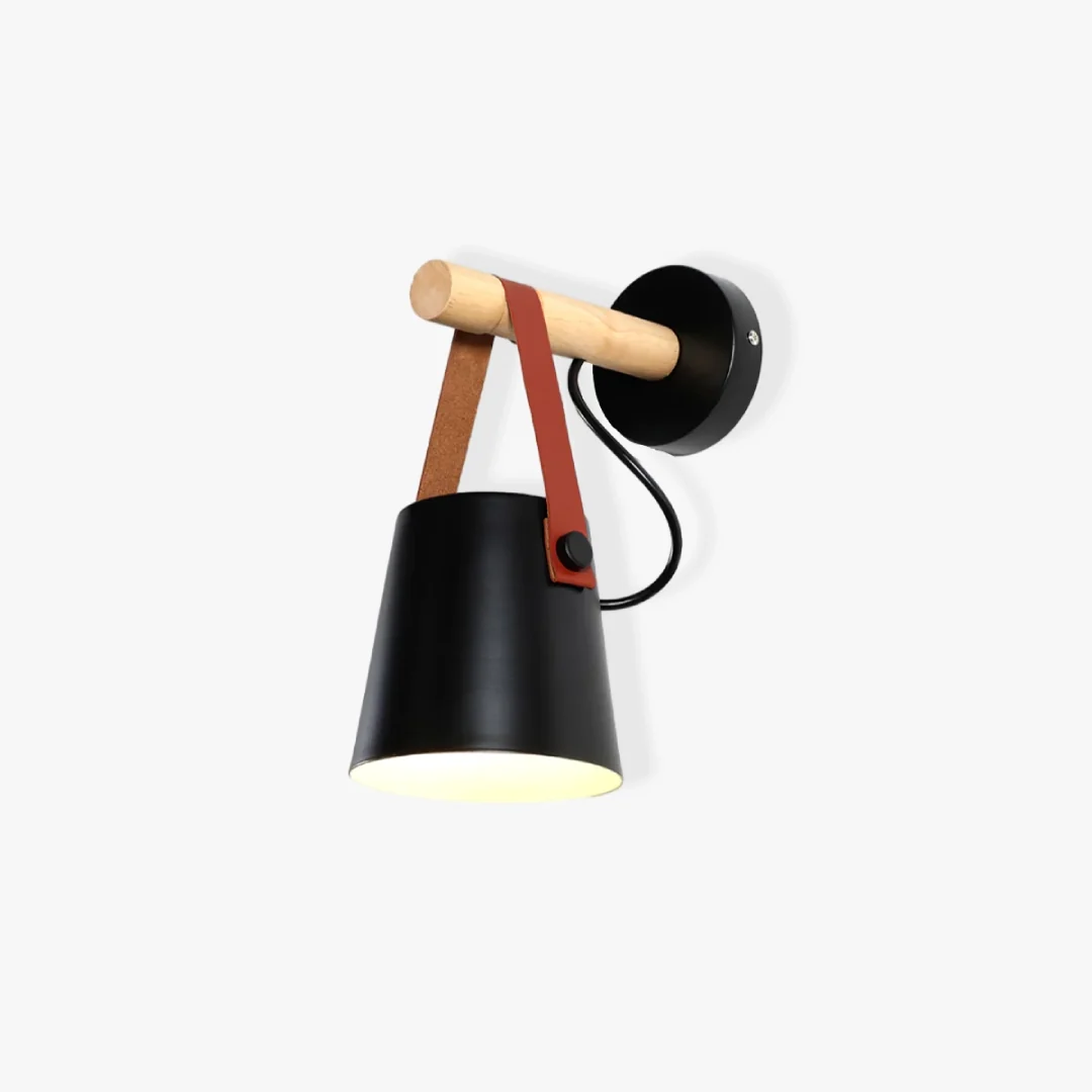 Professional Nordic Wood Wall Lamp World-Class