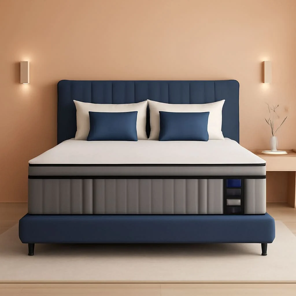 Trusted King Size Gel Memory Foam Pocket Spring Hybrid Mattress Powerful