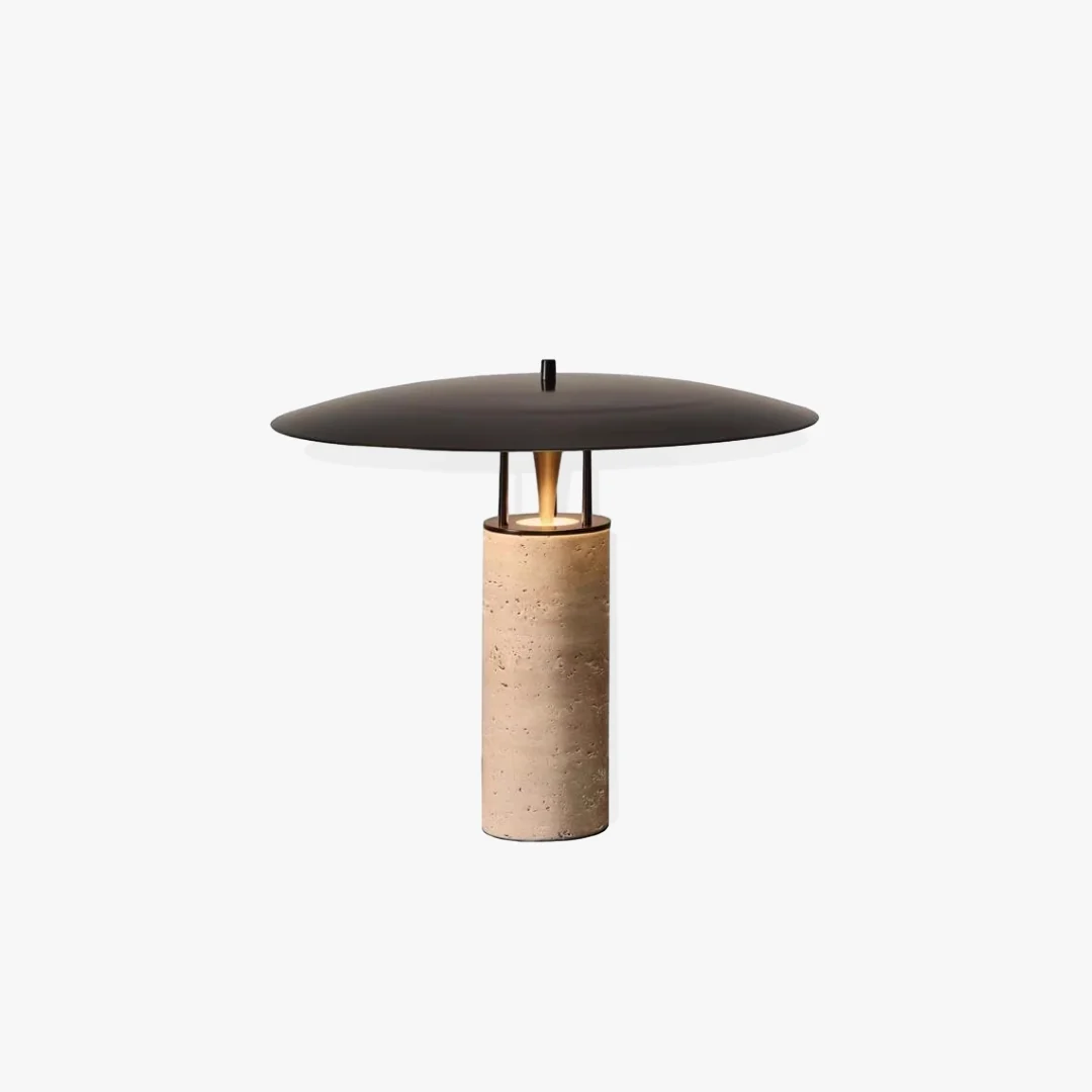 Durable Vintage Travertine Table Lamp Optimized