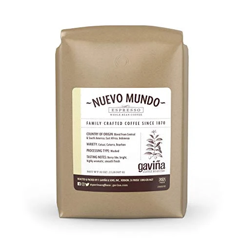 Sophisticated Nuevo Mundo Espresso Whole Bean Coffee 32 Ounce Casual