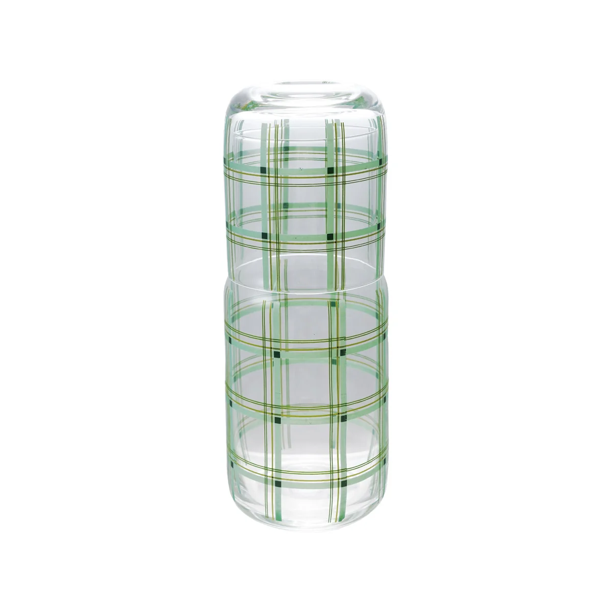 Excellent Glass 32-ounce Carafe w 12-ounce Drinking Glass Verified