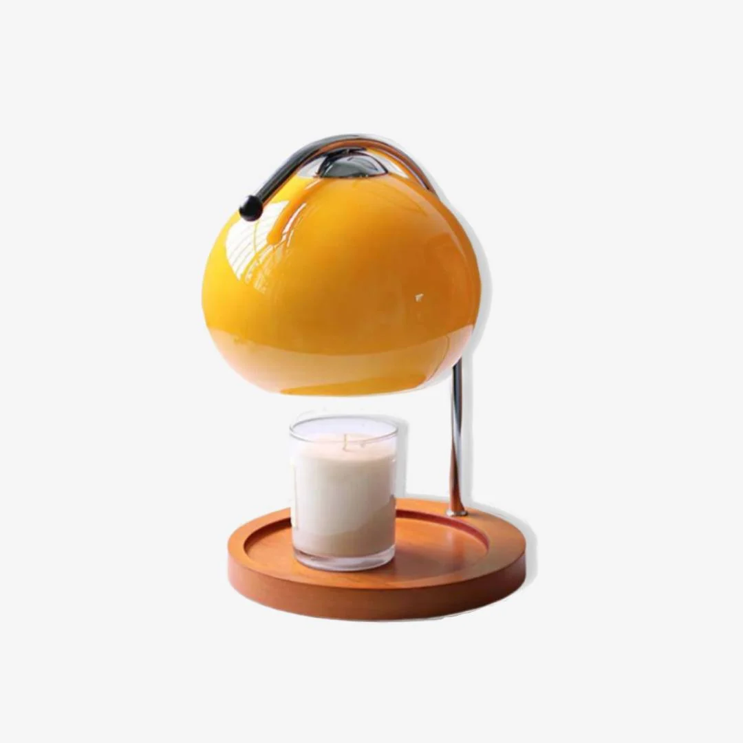 Authentic Lily Of The Valley Wax Lamp Detailed