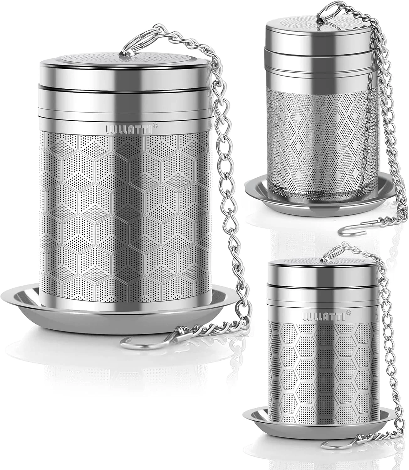 Outstanding Tea Balls for Loose Tea 2 1 Pack 18 8 Stainless Steel Tea Infuser Set Extra Fine Mesh Tea Strainers for Brew Tea Spices Seasonings Sustainable