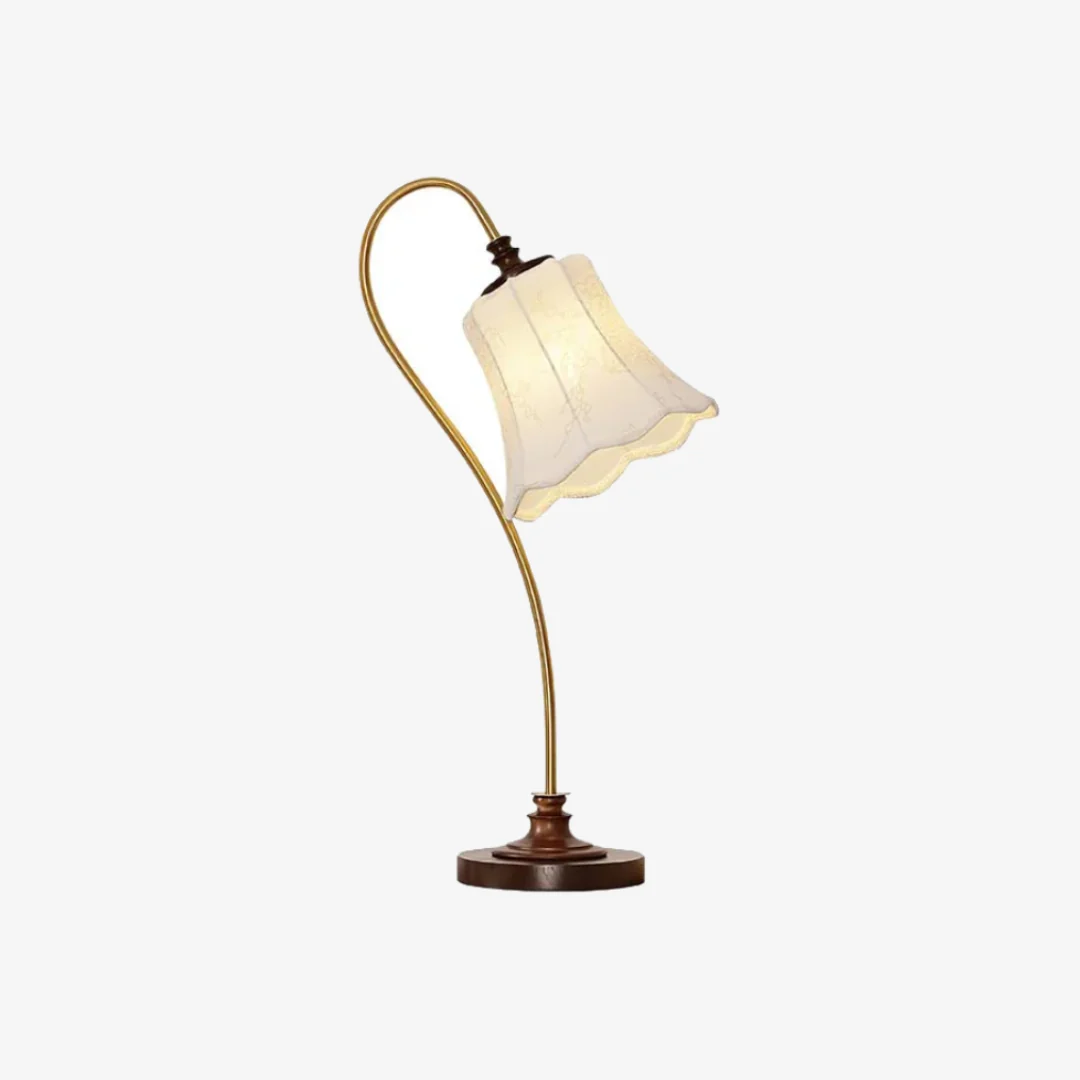 Prestigious French Vintage Desk Lamp Safe