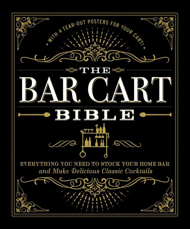 Convenient Bar Cart Bible by Adams Media Hardcover 224 pages English Reusable