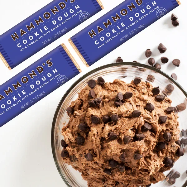 Trendy Hammond s Cookie Dough Milk Chocolate Bar 2.25 oz. Specialty