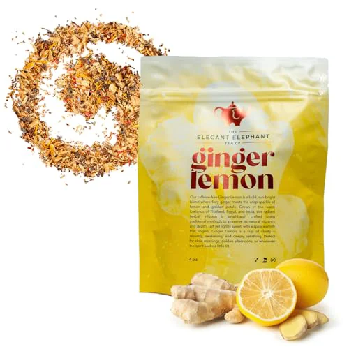 World-Class Ginger Lemon Tea 4 Ounce Elite