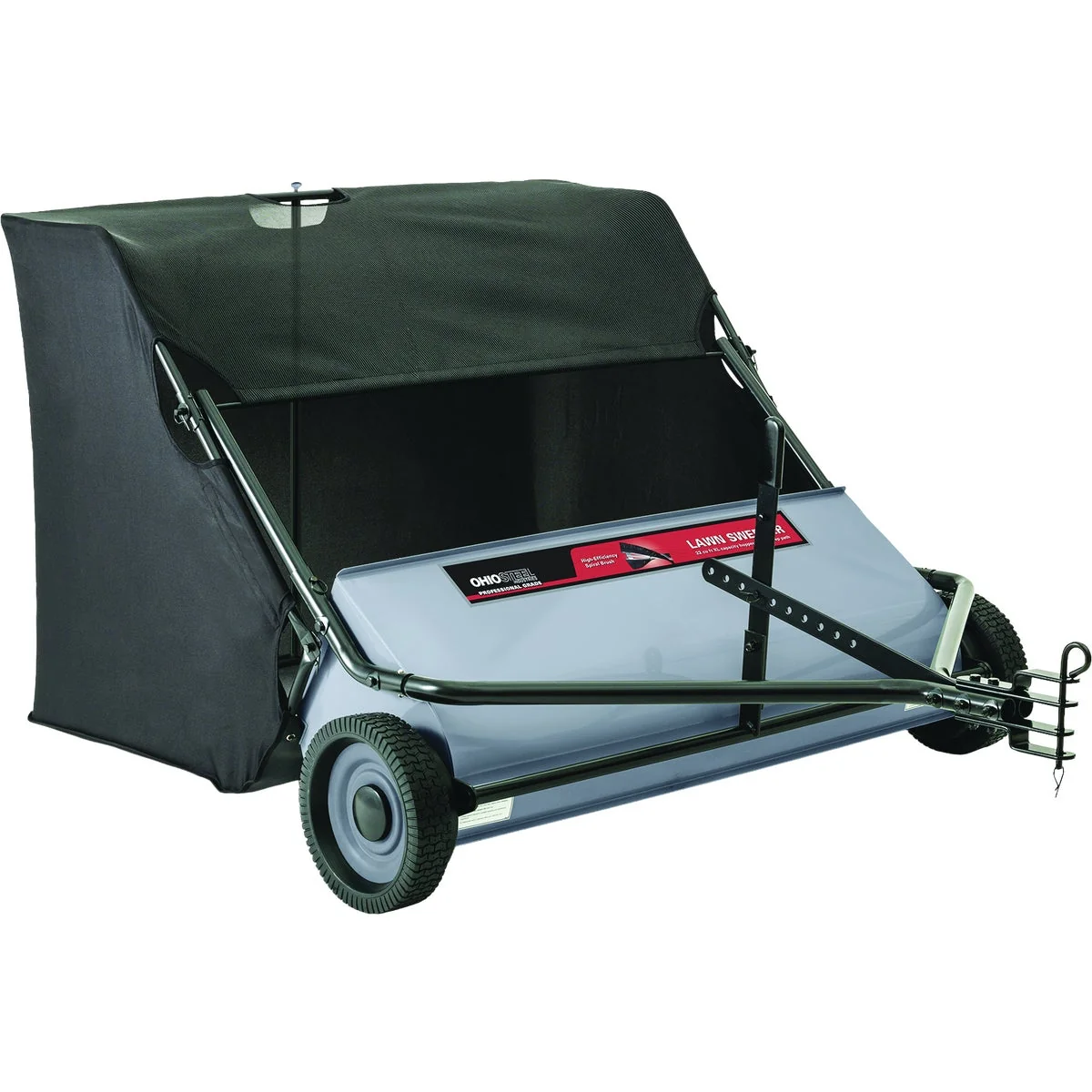 Fast Ohio Steel 42 In. 22 Cu. Ft. Tow-Behind Lawn Sweeper High-End