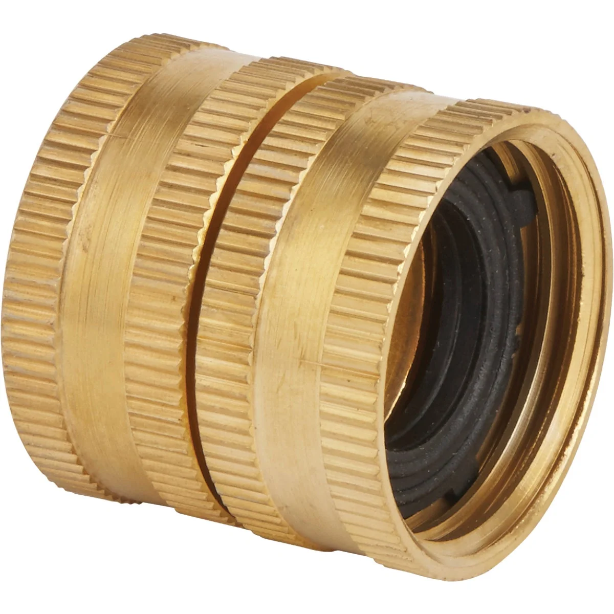 Selected Garden 3 4 In. FHT x 3 4 In FHT Brass Swivel Hose Connector Original
