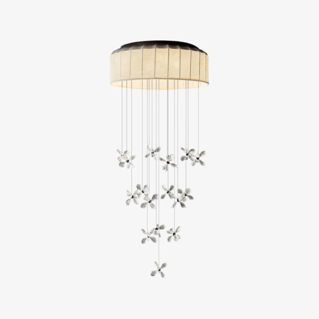 Advanced Crystal Flower Ceiling Lamp Outstanding