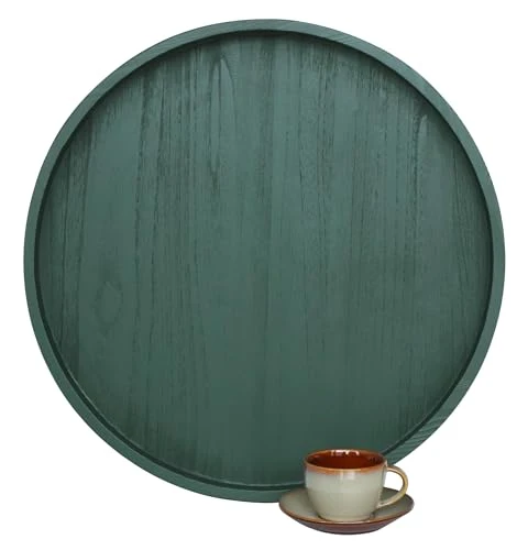 Responsible Round Ottoman Table Tray Round User-Friendly