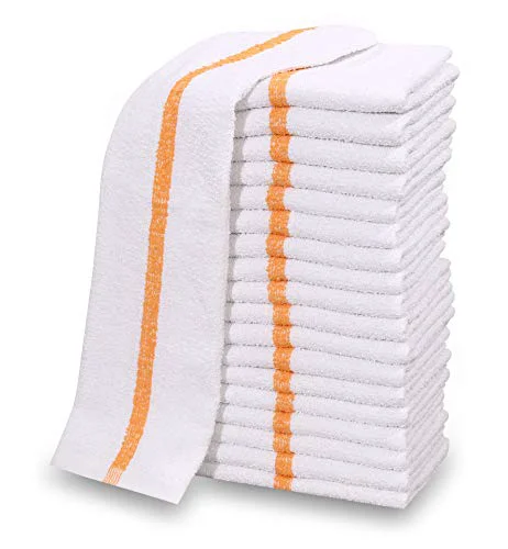 Trusted New Cotton Blend White Restaurant Bar Mops Kitchen Towels 36 Count Proven