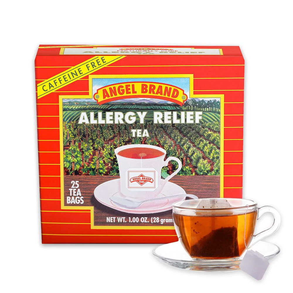 Effective Allergy Relief Herbal Tea Bags 25 Count 3 Pack Cough amp Congestion Allergy Relief Tea Flexible