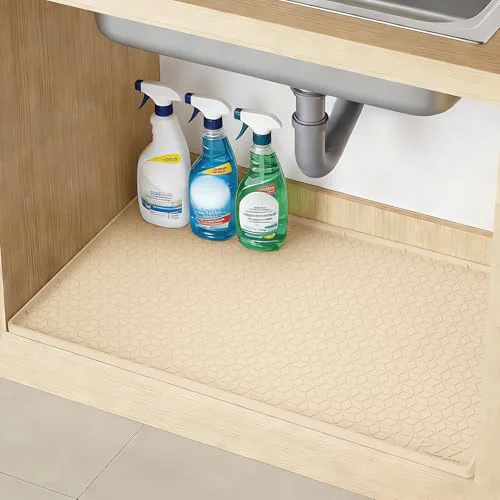 Sustainable Waterproof Under Sink Mat 682 sq in sq in World-Class