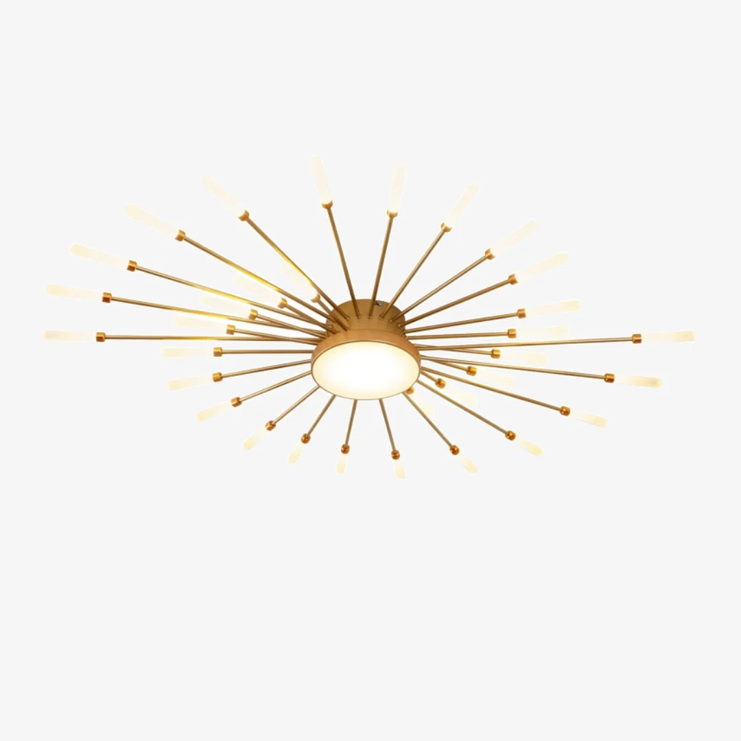 Genuine Creative Fireworks Ceiling Lamp Environmentally Friendly