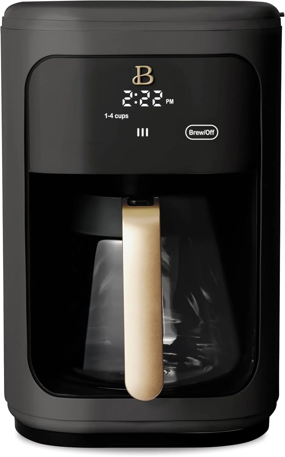 Eco-Friendly Beautiful Coffee Maker 14-Cup Touch Display Programmable 1200W Stainless Steel Keep Warm 24h Timer dishwasher-safe Black Sesame Effective