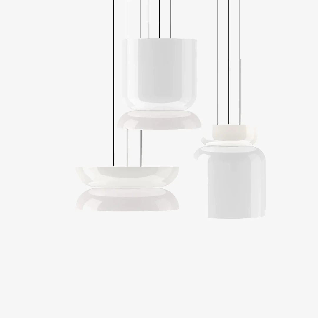 Artisan French Protein 3 Pendant Lamp Modern