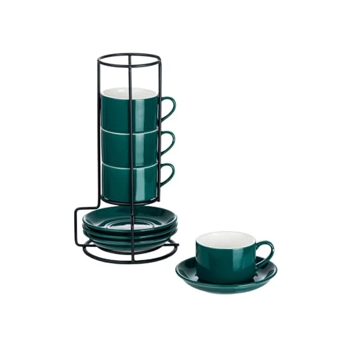 Elite 2.5oz Espresso Cups Set of 4 4 Count High-Grade