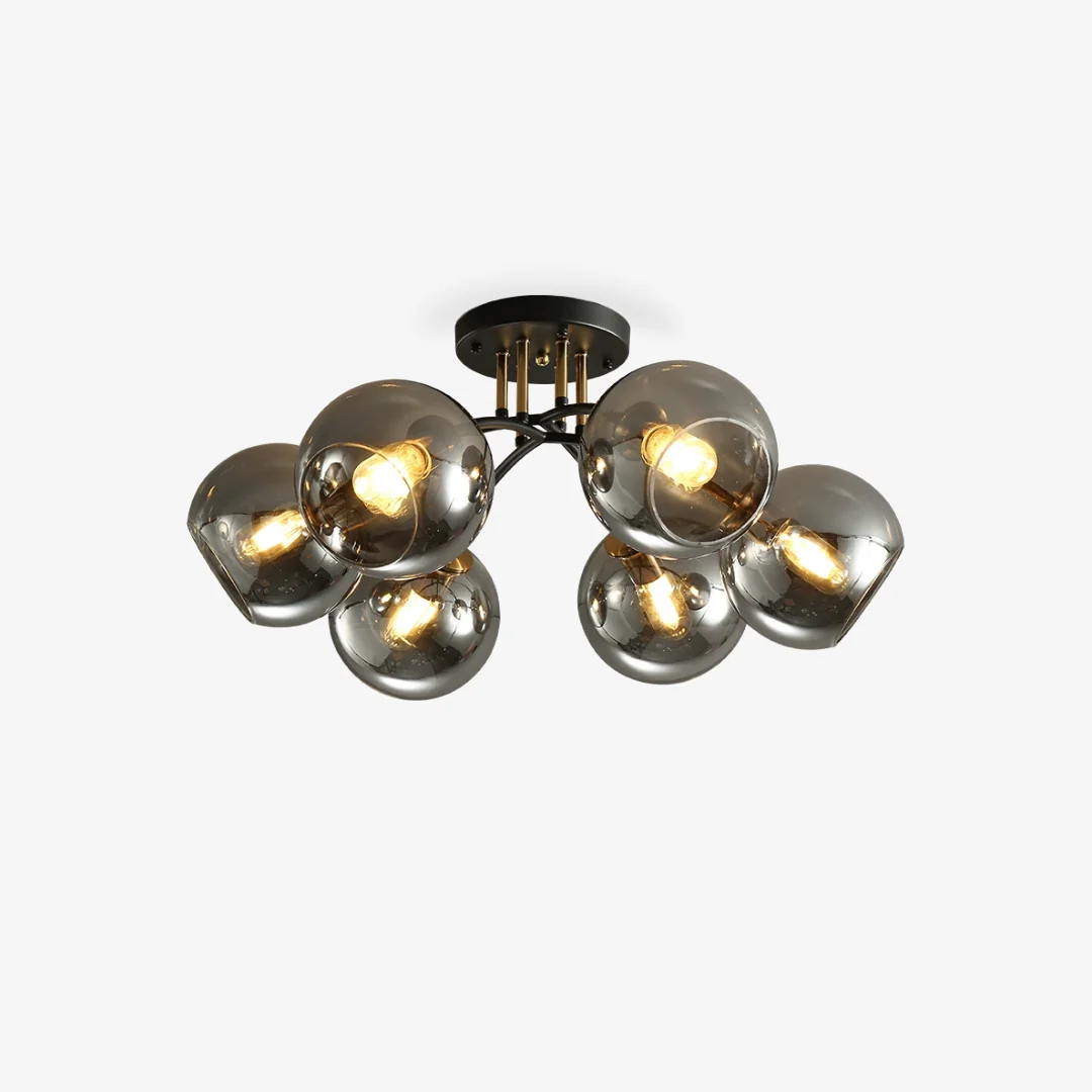 Authentic Bean Glass Ceiling Lamp Enhanced