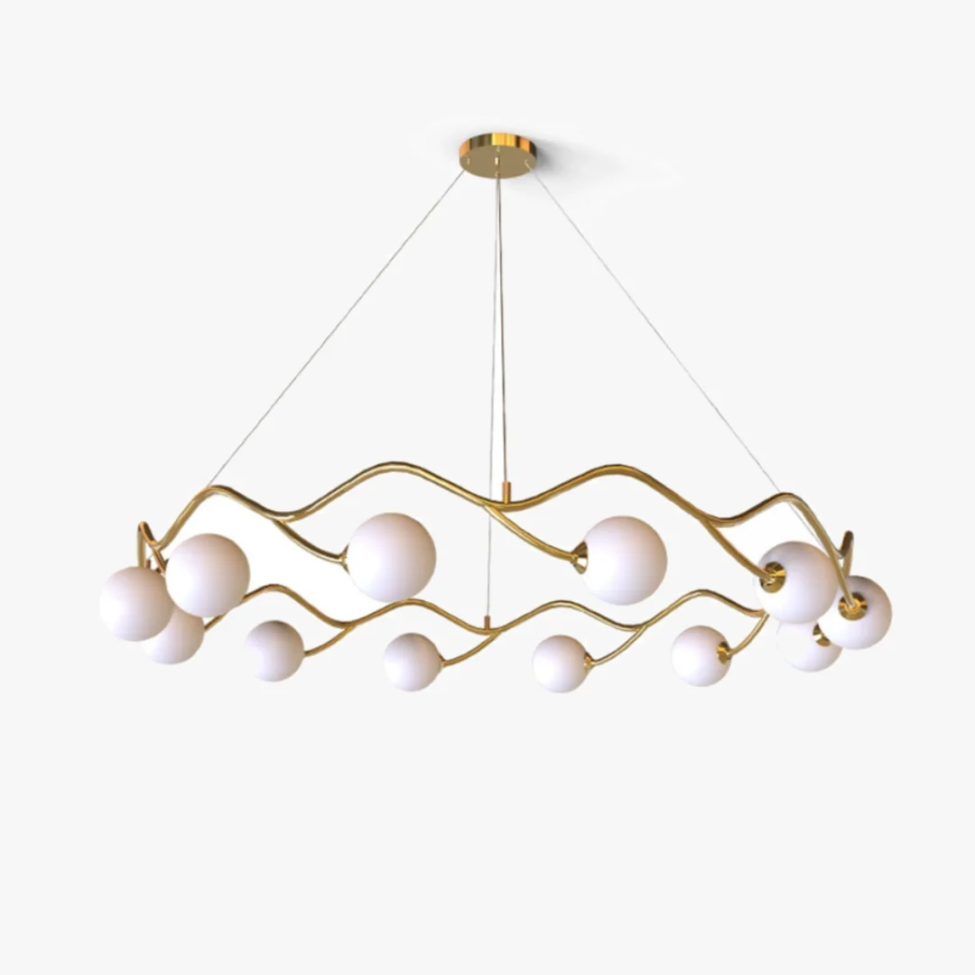 Consistent Bobo Ball Glass Chandelier Convenient
