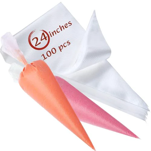 Solid 24 Inch Disposable Piping Bags 100 Count Original