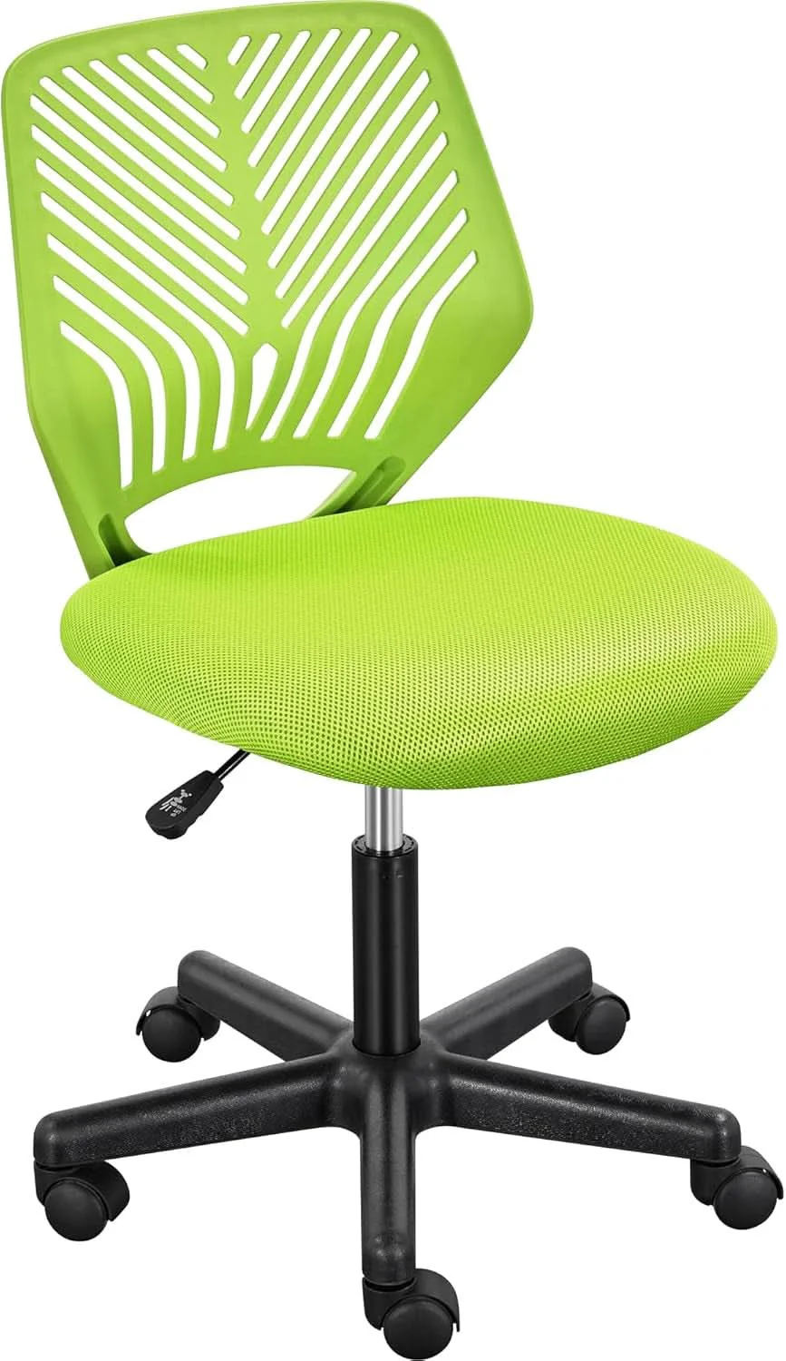 Certified Kids Desk Chair Green Swivel Task Chair With Lumbar Support Consistent
