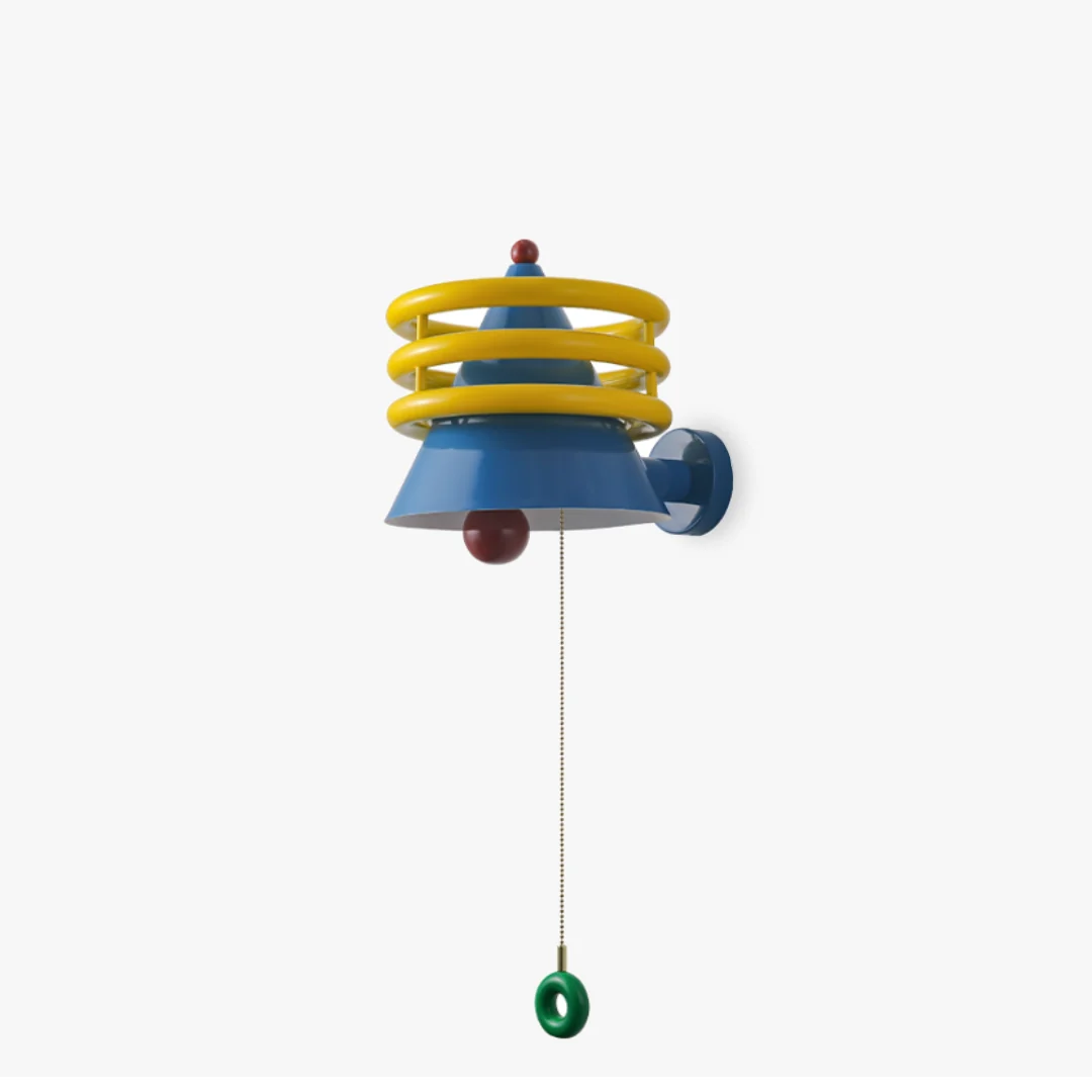 Advanced Memphis Geometric Wall Lamp Relaxed