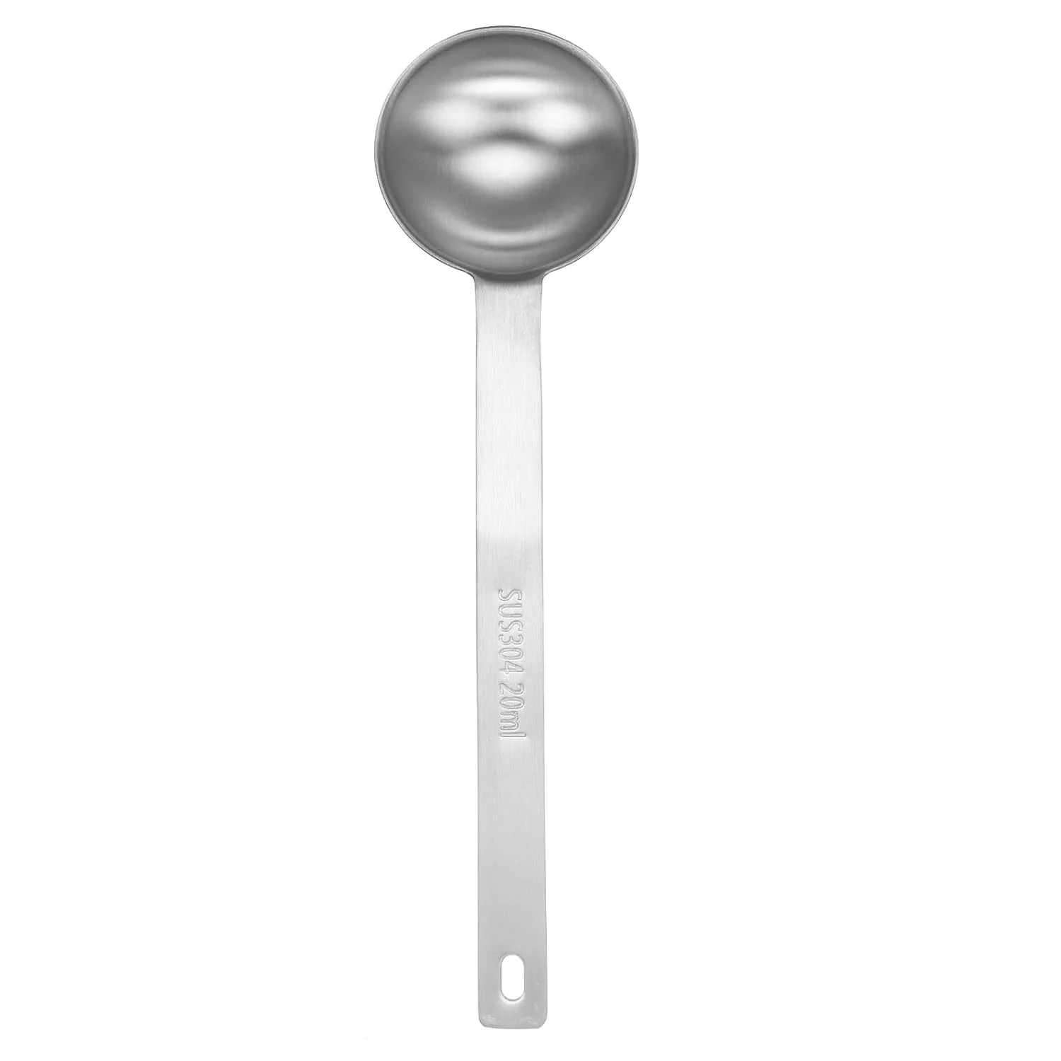 Enhanced Harfington Single Measuring Spoon 4tsp 1-1 3tbsp 20ml Teaspoon Tablespoon 304 Stainless Steel Single Tiny Square Bowl Measuring Spoon Long Handle Advanced