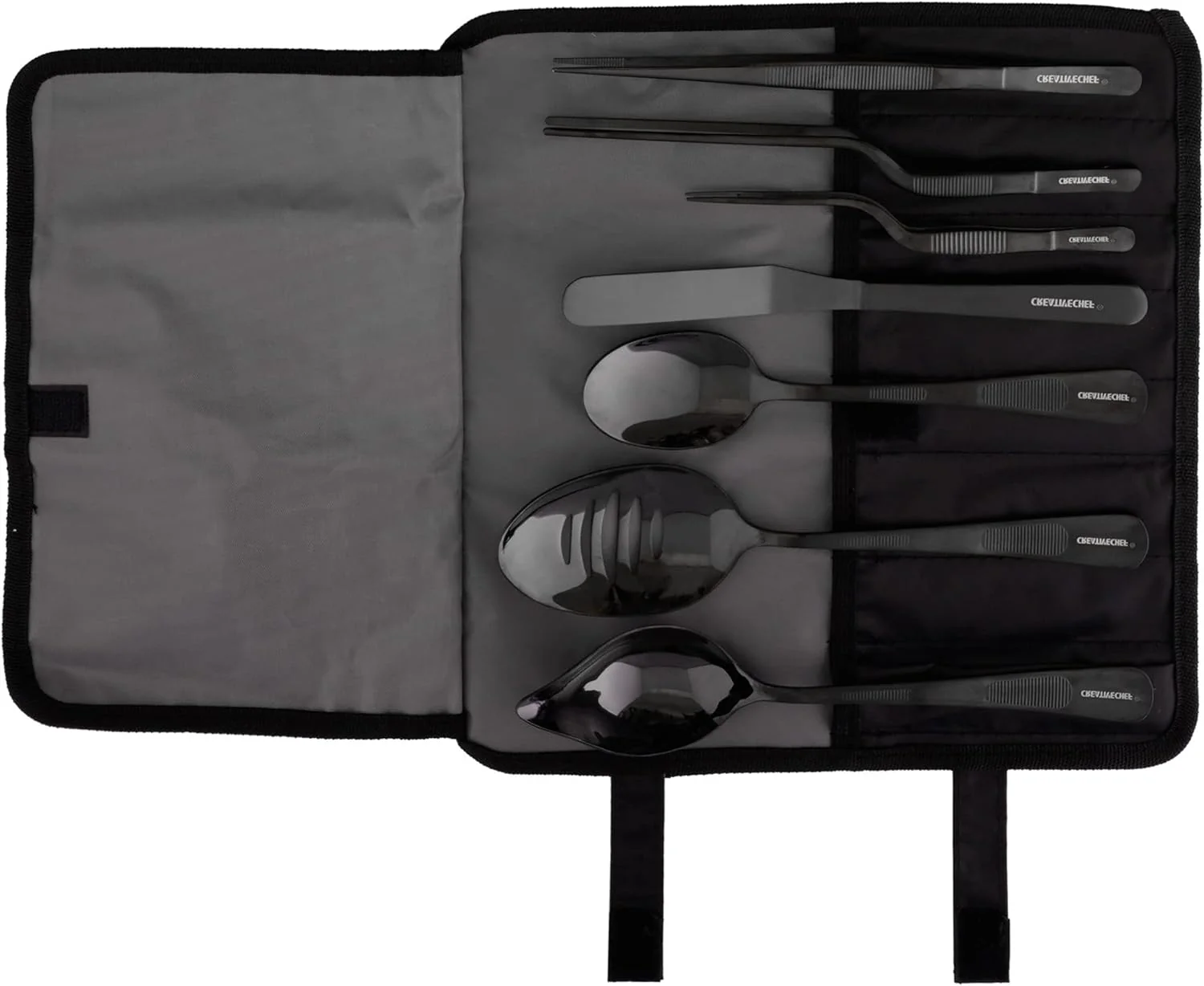 Premium Creativechef Professional Chef Plating Kit 7 Piece Culinary Plating Set Black Stainless Steel Outstanding