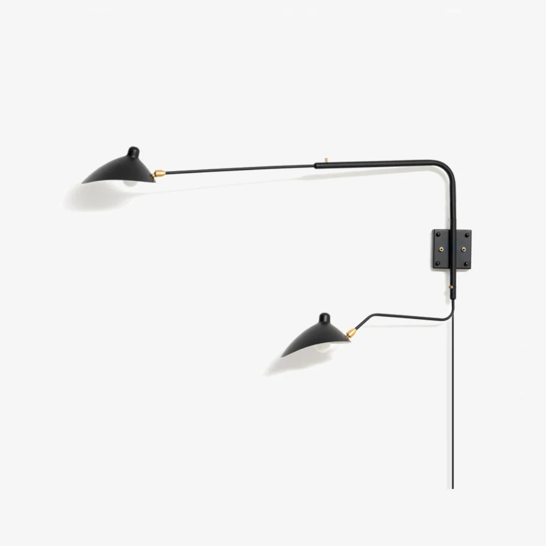 Consistent Minimalist Multi-Arm Wall Sconce Easy-to-Use