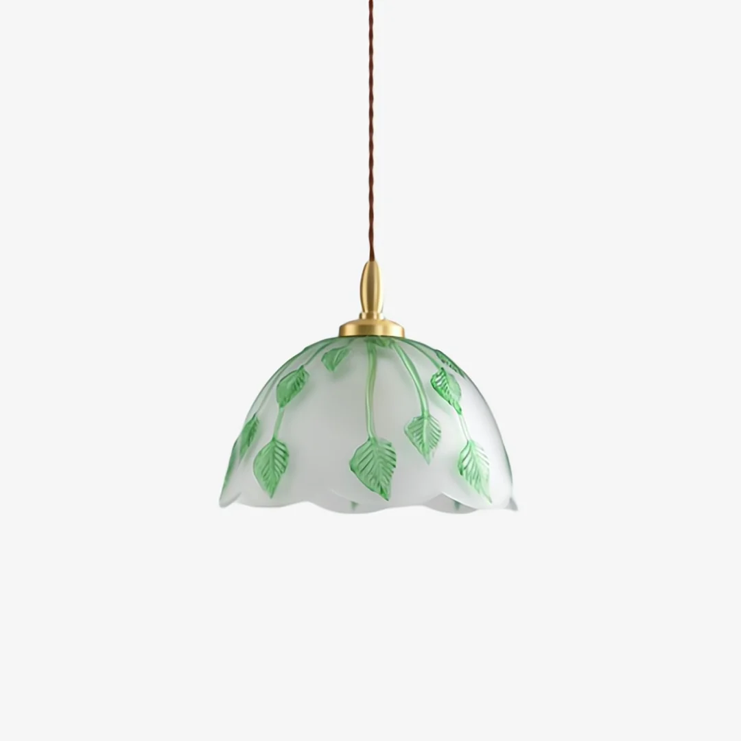 Proven Green Leaf Pendant Lamp Functional