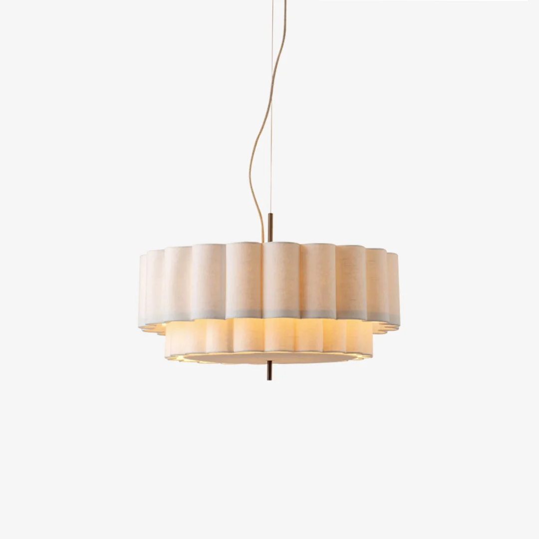 Artisan Bohemian linen Pendant Lamp Durable