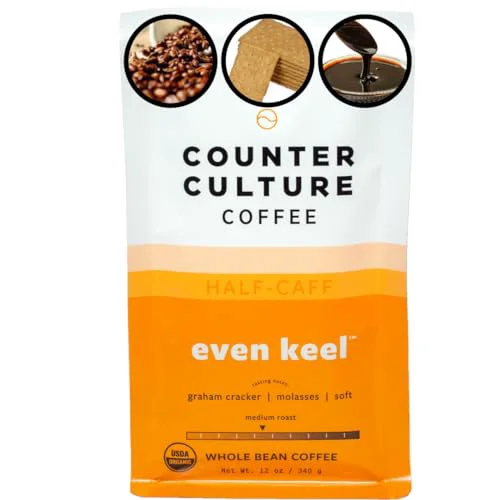 Top-Quality Counter Culture Whole Bean Organic Coffee Half 12 Ounce Prestigious