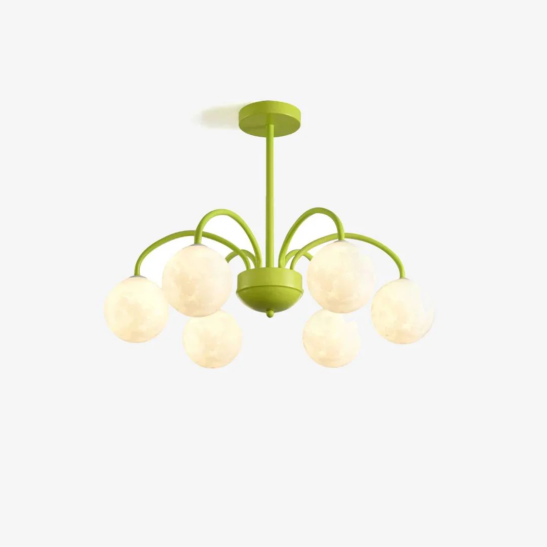 Classic Carivion Moon Chandelier Exceptional