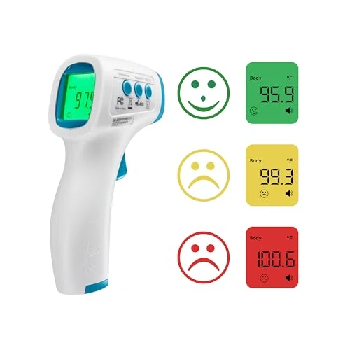 Long-Lasting Non Contact Infrared Forehead Thermometer Authentic