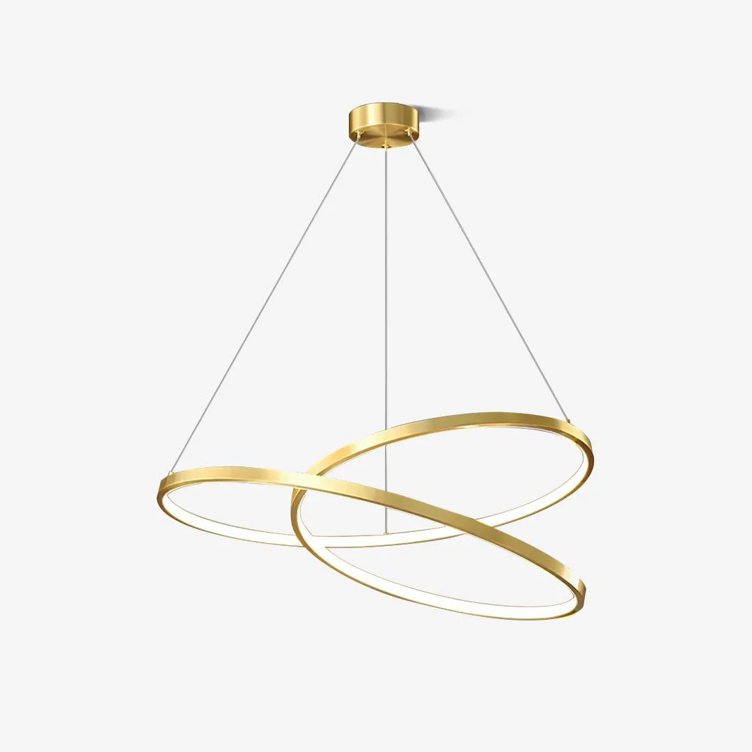 Secure Curve Line Chandelier Practical