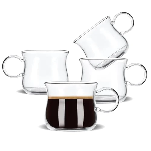 Elite Espresso Cups Set of 4 Green