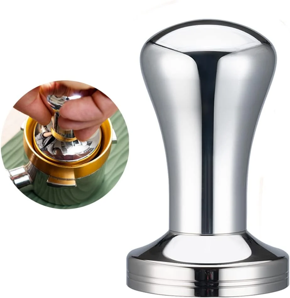Versatile Espresso Coffee Tamper 51mm Stainless Steel Barista Espresso Base Coffee Bean Press Carefully Designed