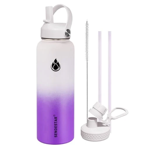 Environmentally Friendly Water Bottle 40oz Double Wall Vacuum Insulated Leak Proof Stainless Steel Sports Water Bottle Excellent