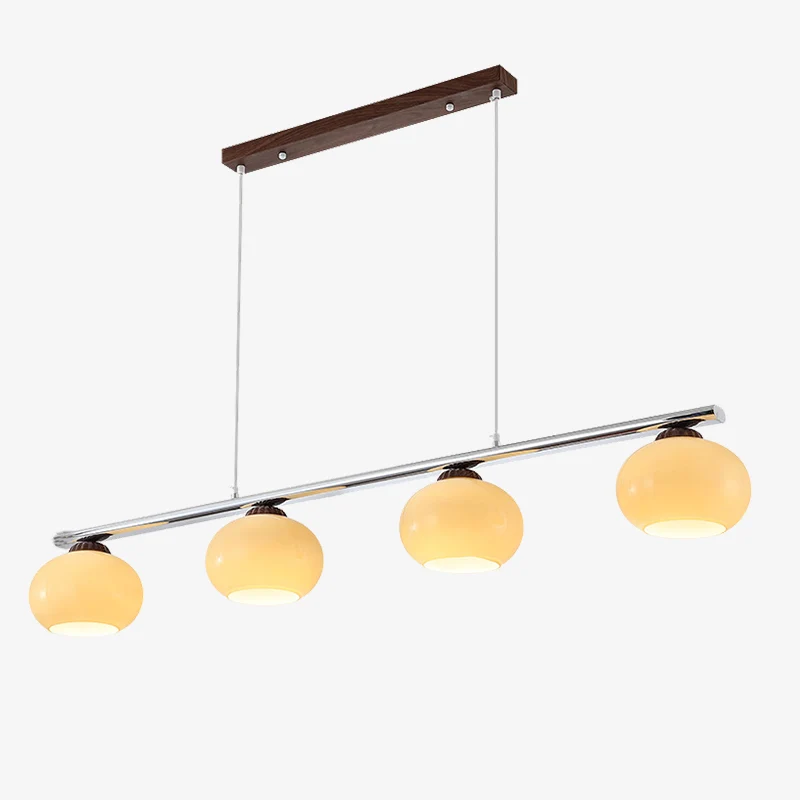 Trendy Persimmon eetkamer kroonluchter Natural