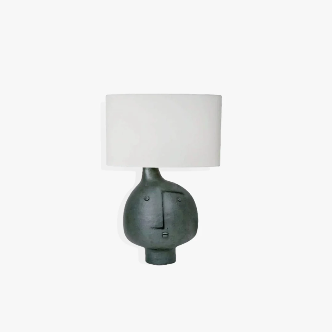 Professional Clown Ceramic Table Lamp Innovative